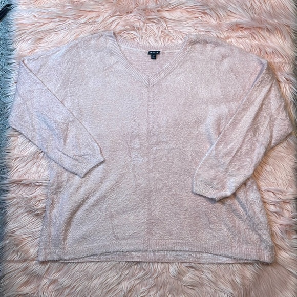 Torrid Pink Super Soft Stretch Long Sleeve Sweater‎ Size 3 - Picture 1 of 6